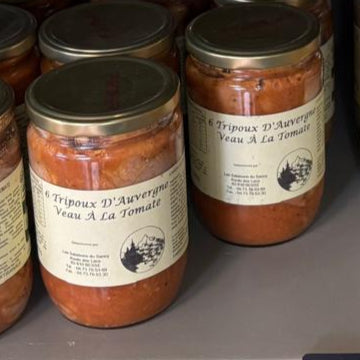 Tripoux de veau a la tomate