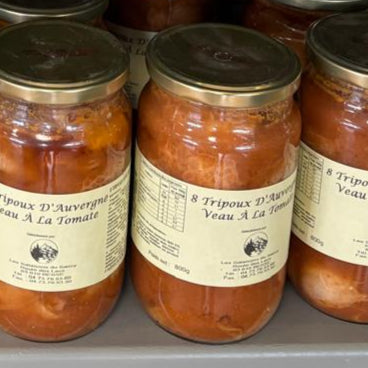 Tripoux de veau a la tomate