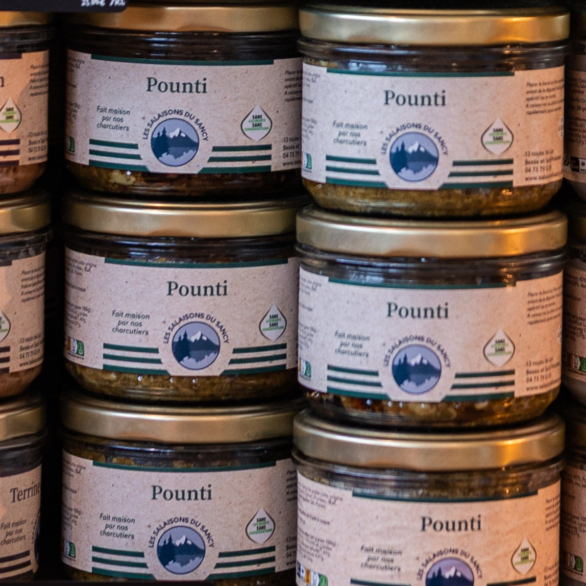 Terrine artisanale Pounti mainson - 180g