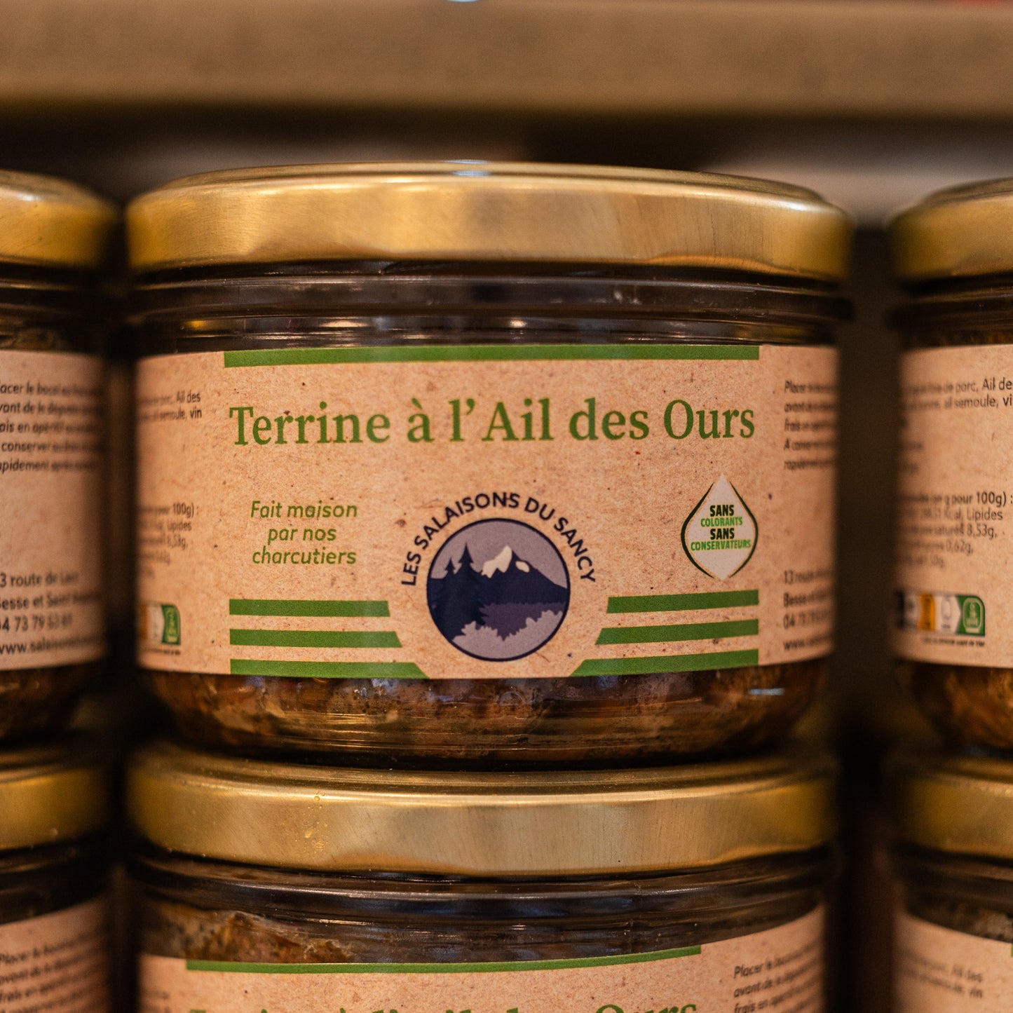 Terrine a l'ail des ours - 180g