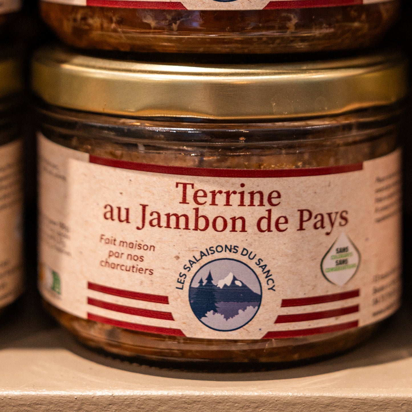 Terrines artisanales Pur Porc - Jambon de pays - 180g