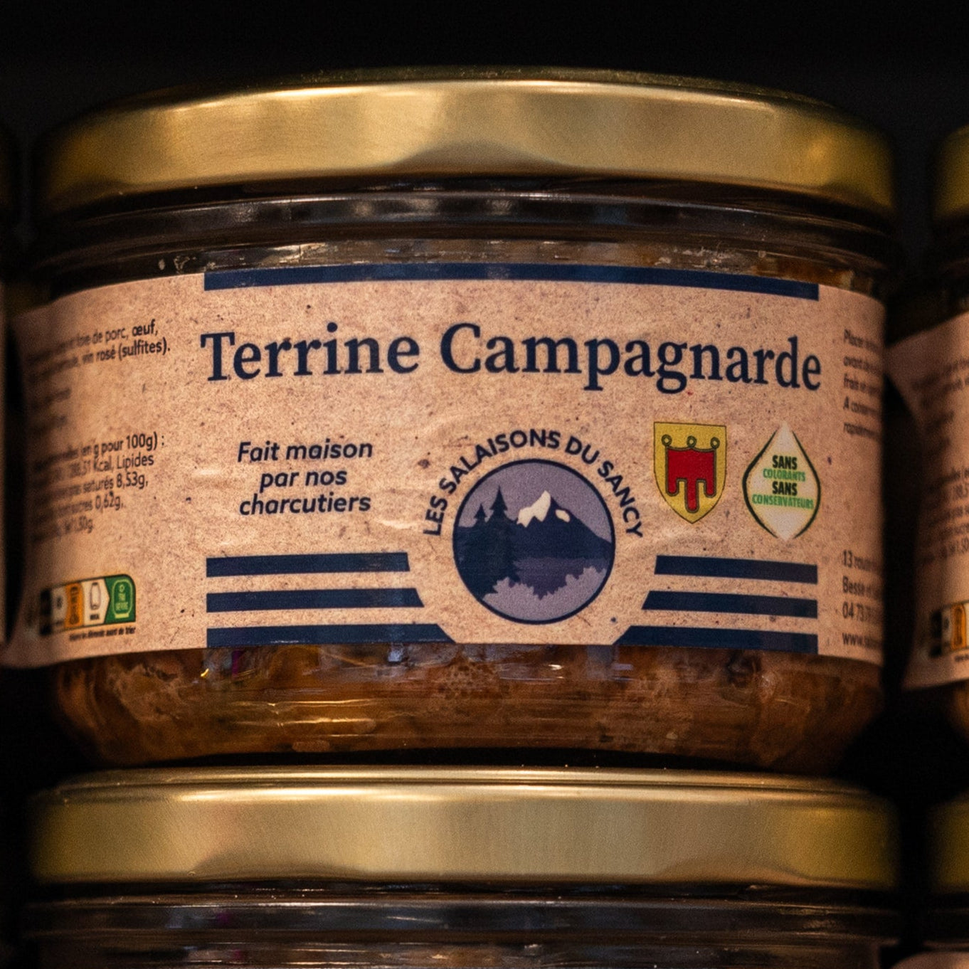 Terrine artisanale Pur Porc Campagnarde - 180g