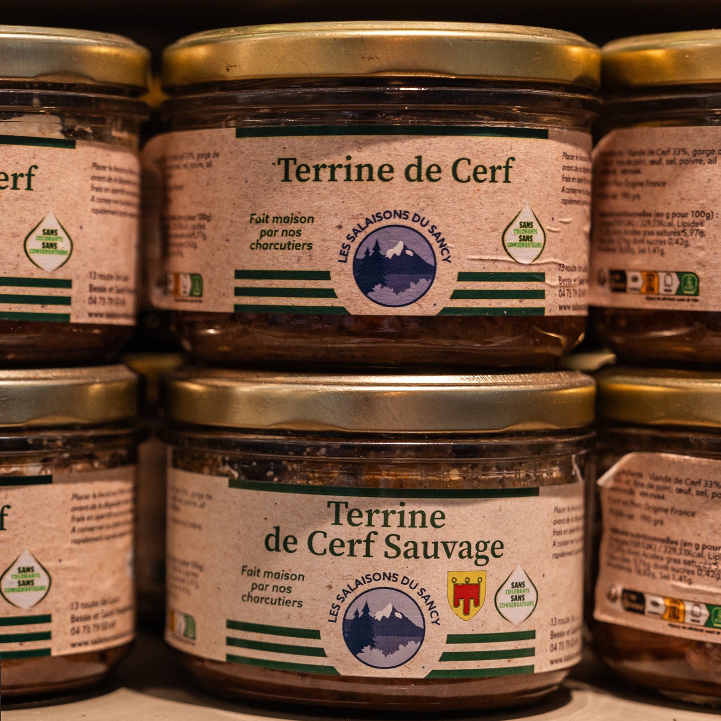 Terrine artisanale de cerf - 180g
