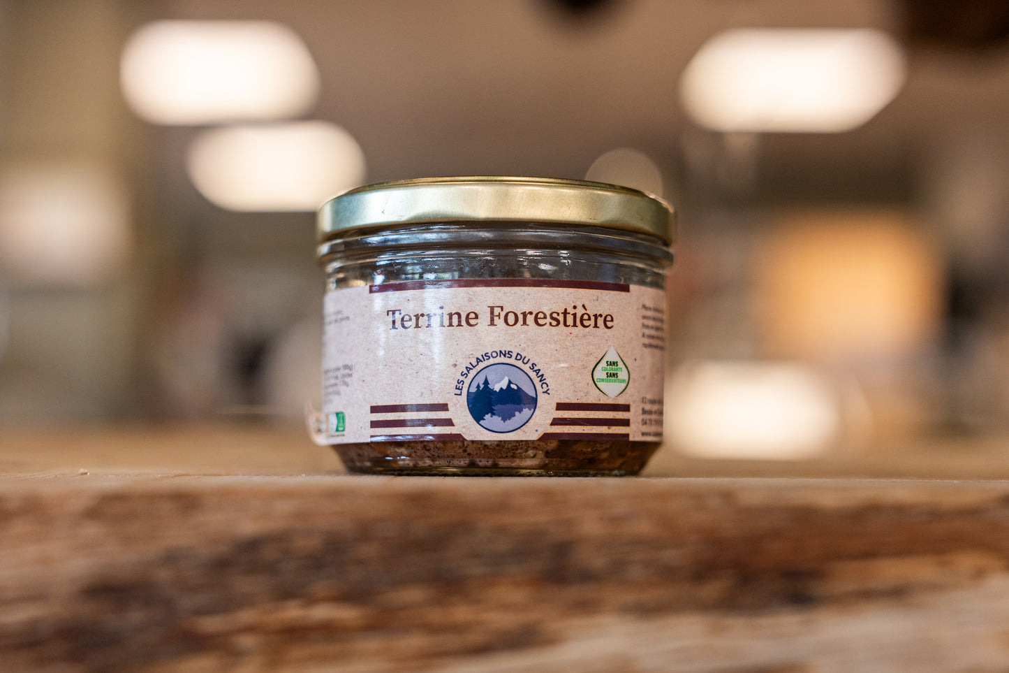 Terrines artisanales Pur Porc - Forestière - 180g