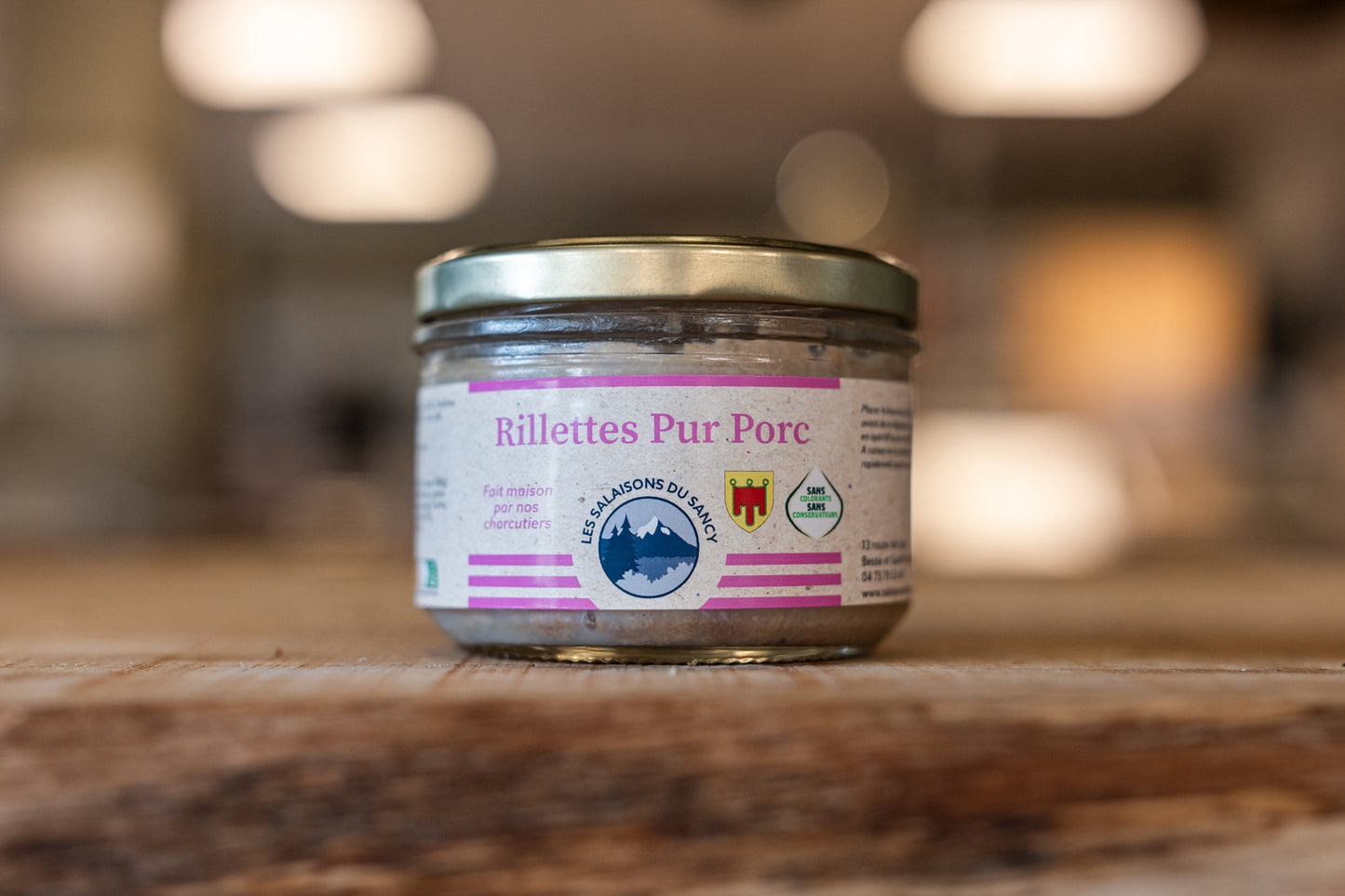 Rillette pur porc