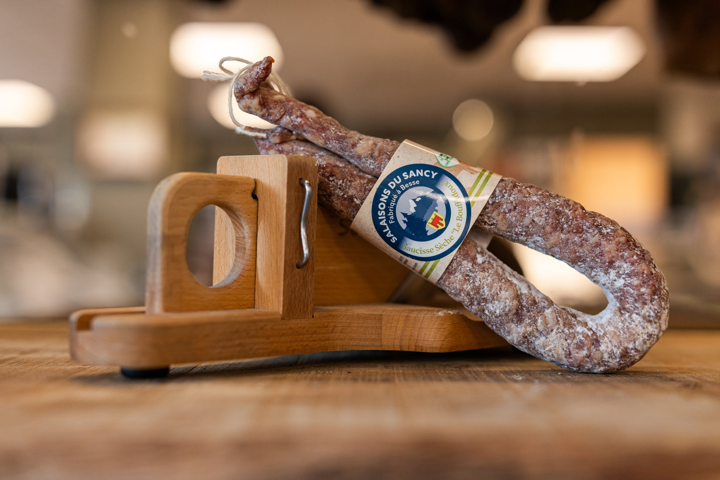 Saucisse sèche à l'ail des ours - 230g