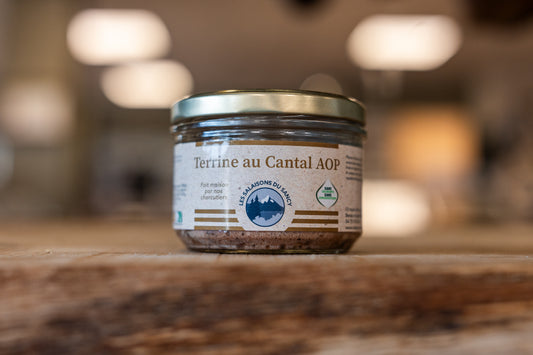 Terrines artisanales Pur Porc - Cantal AOP - 180g