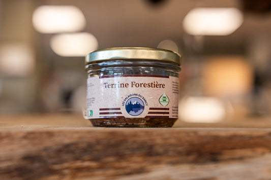 Terrines artisanales Pur Porc - Forestière - 180g