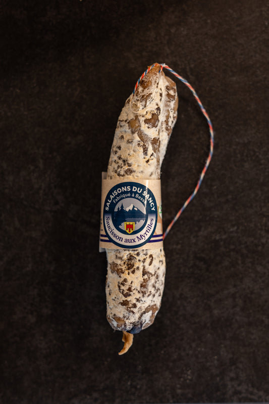 Saucisson aux myrtilles - 250g