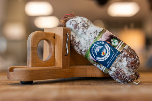 Saucisson de porc fermier élevé en plein air