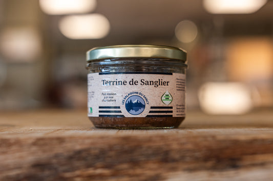 Terrine artisanale de sanglier sauvage - 180g